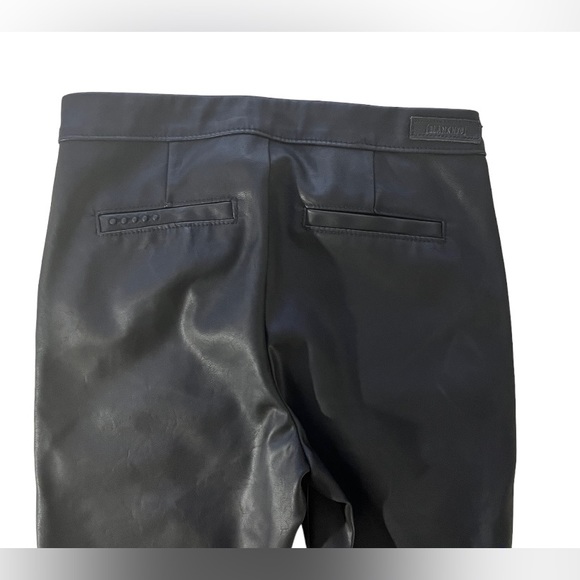BlankNYC The Bond NWOT Vegan Faux Leather Mid-Rise Skinny Pants Size24 Ankle Zip - Picture 11 of 12